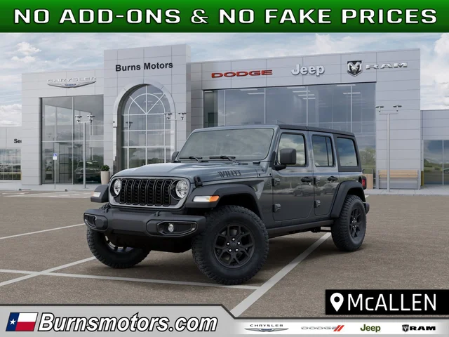 New 2026 Jeep Wrangler Willys 4-Door