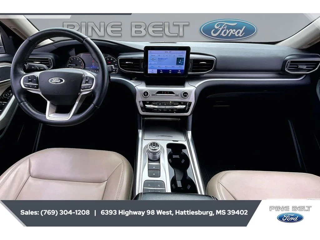 Used 2021 Carbonized Gray Metallic Ford XLT image 13