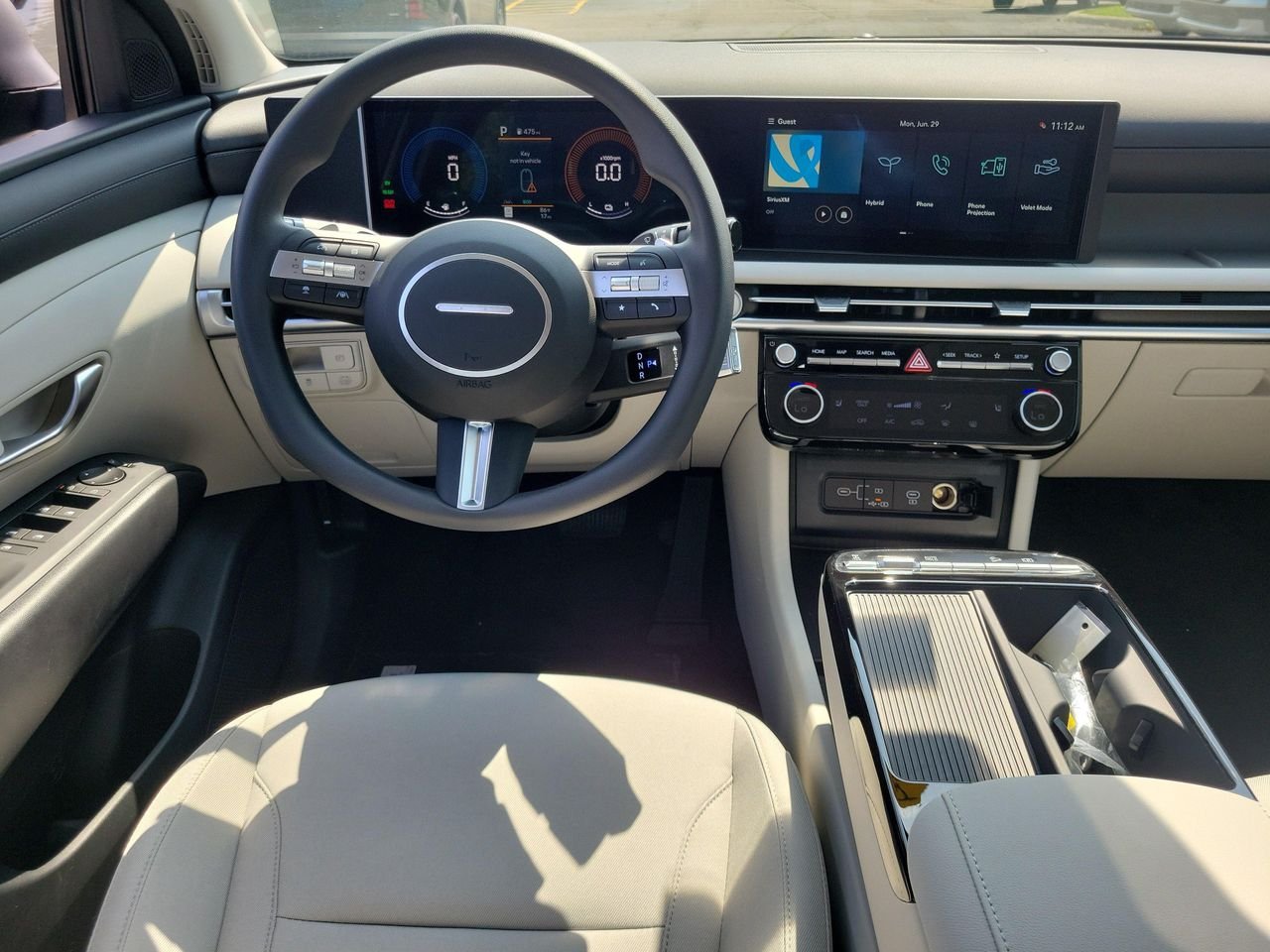 New 2026 Amazon Gray Hyundai SEL AWD image 10