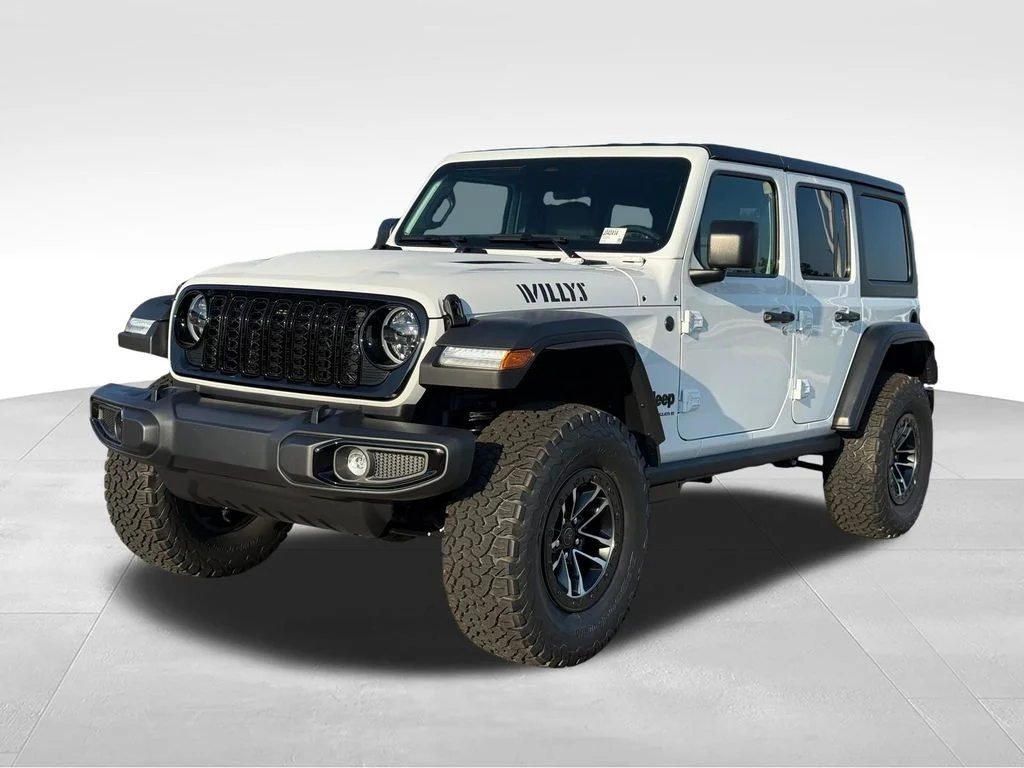 New 2026 Bright White Clear-Coat Exterior Paint Jeep Willys image 1