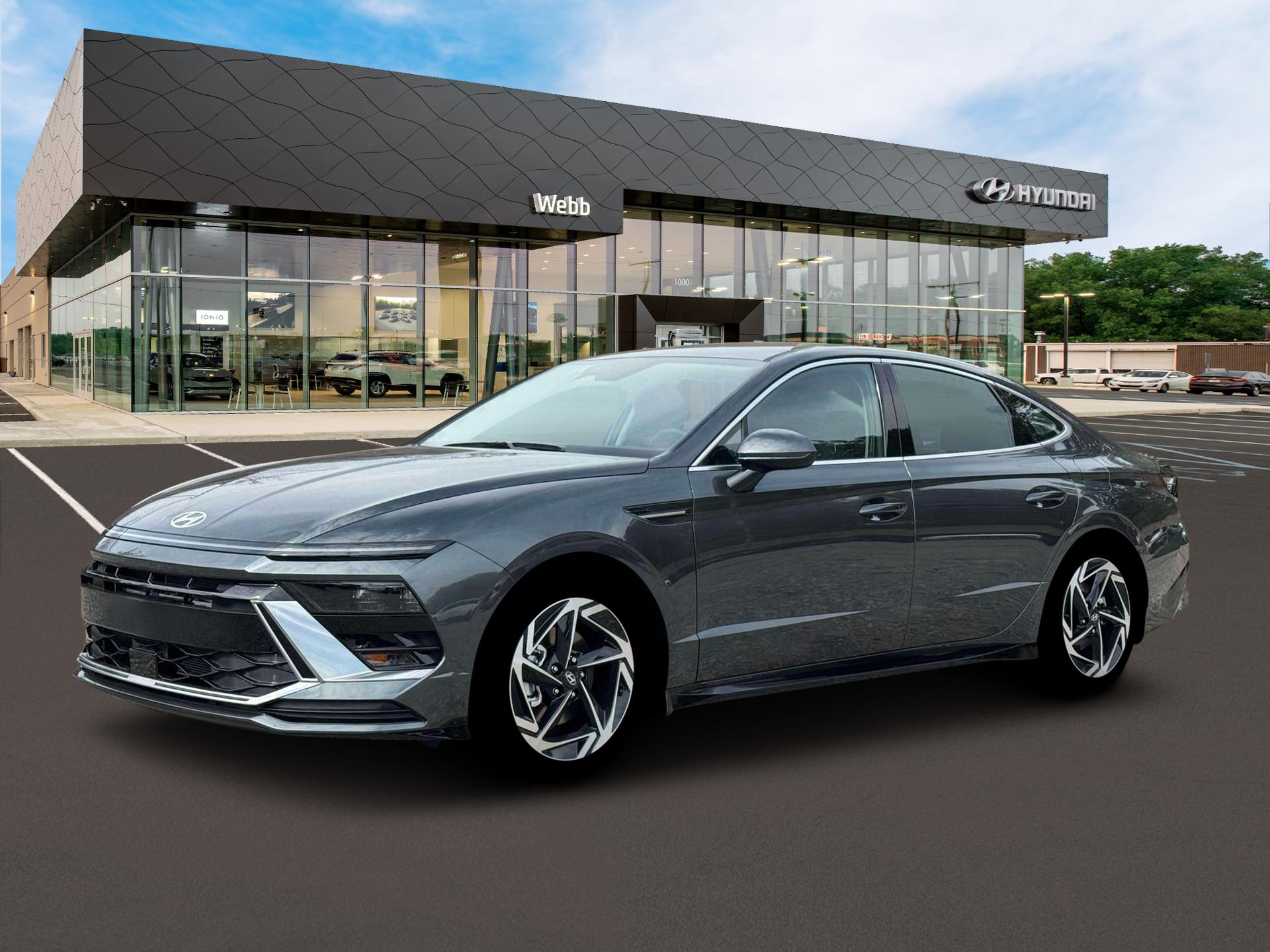 New 2026 Gray Hyundai SEL Sport image 2