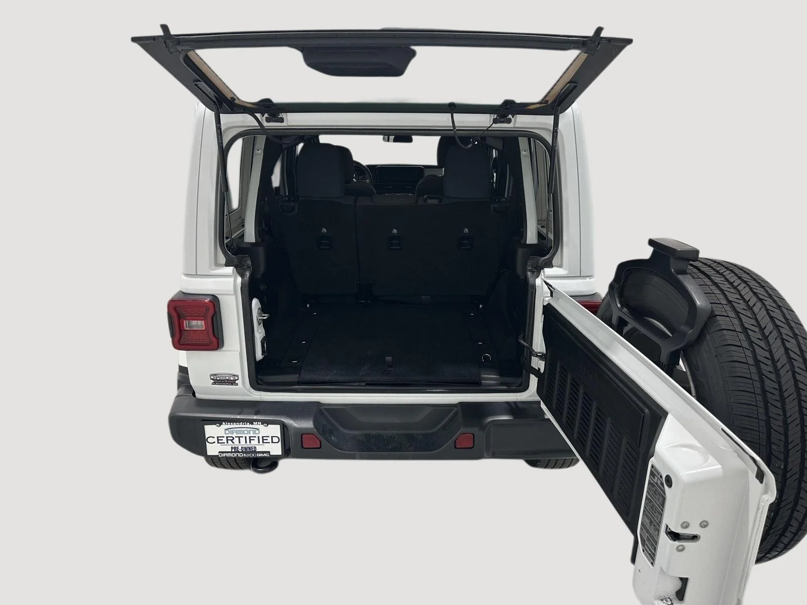 Used 2024 Bright White Jeep Sahara image 24