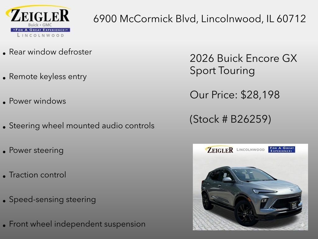 2026 Buick Encore GX Sport Touring - Photo 12