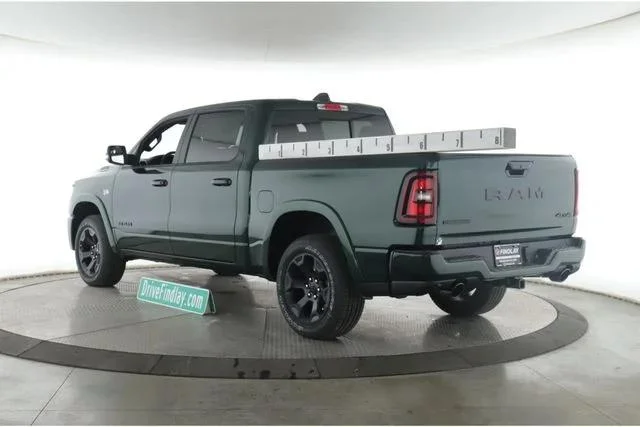 New 2026 Serrano-Green Metallic Exterior Paint RAM BIG HORN image 8