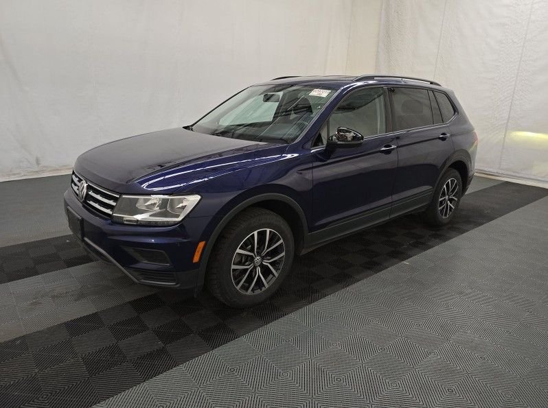 Used 2021 Atlantic Blue Metallic Volkswagen 2.0T S image 2