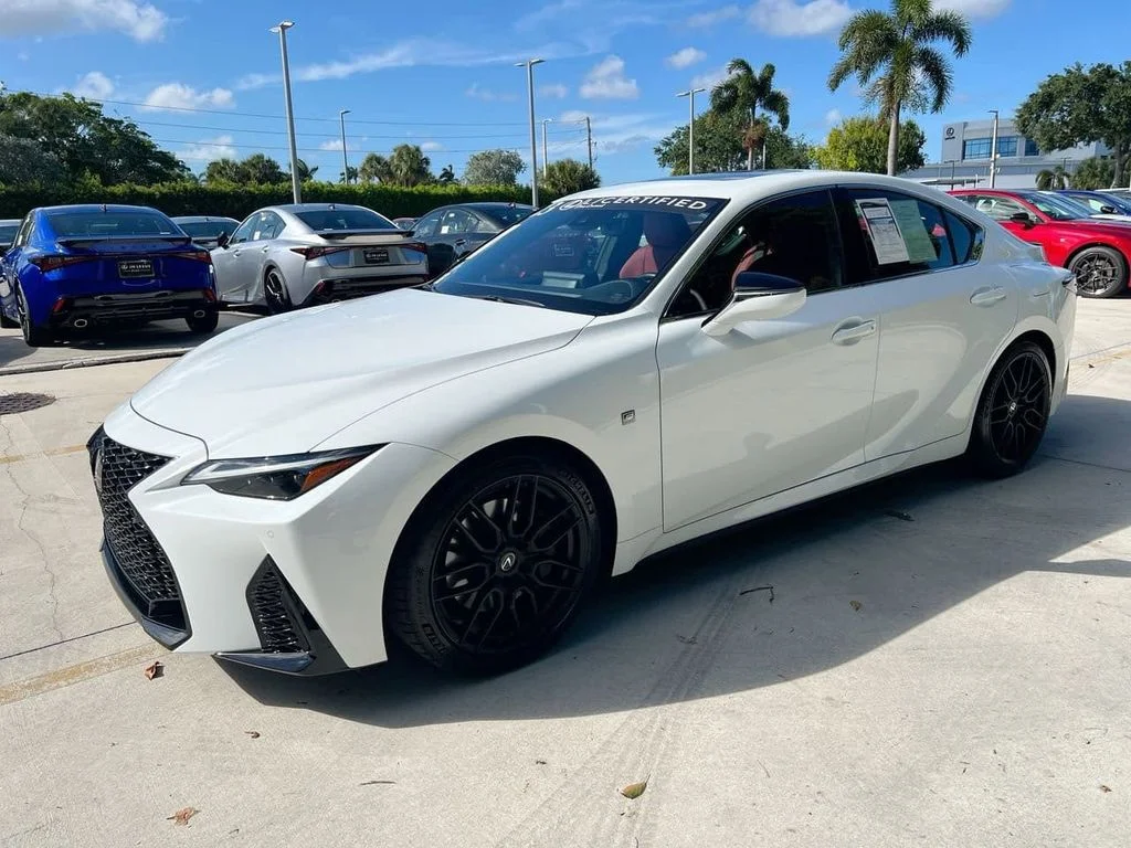 Used 2023 Ultra White Lexus 350 F SPORT image 3