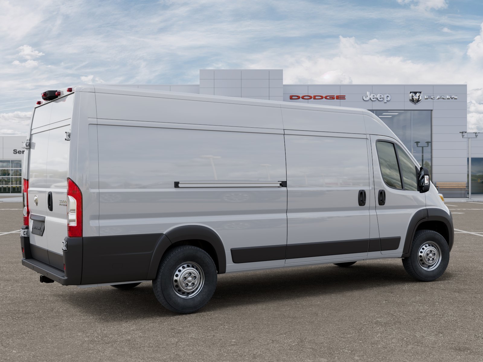 New 2026 Bright White Clearcoat RAM High Roof image 30