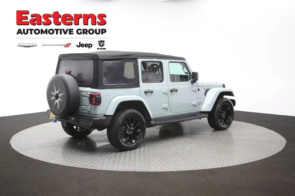 Used 2023 Gray Jeep Sahara 4xe image 40