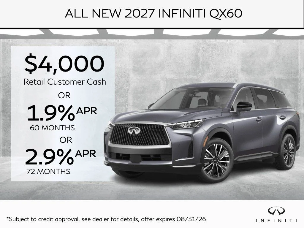 New 2027 RADIANT WHITE INFINITI Luxe FWD image 2