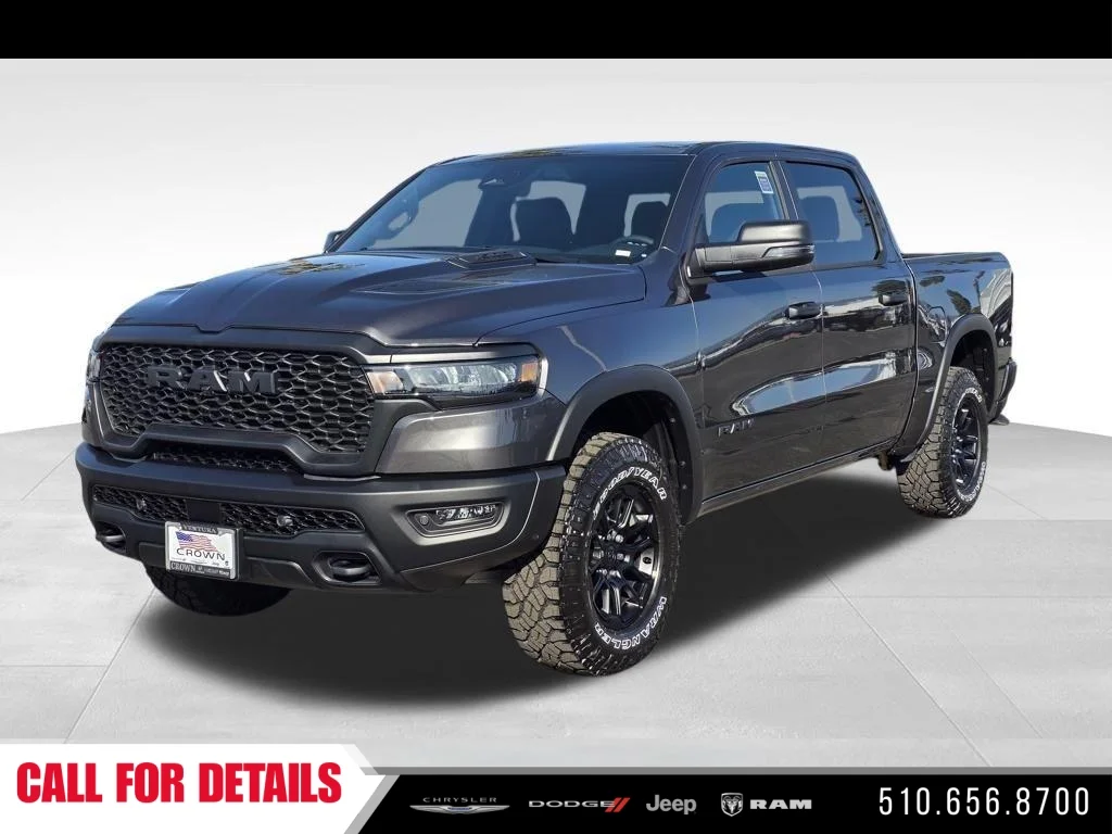 New 2026 Granite Crystal Metallic Clear-Coat Exterior Paint RAM Rebel image 1