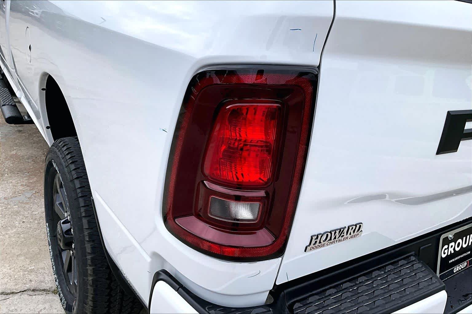 New 2026 Bright White Clearcoat RAM Black Express image 15