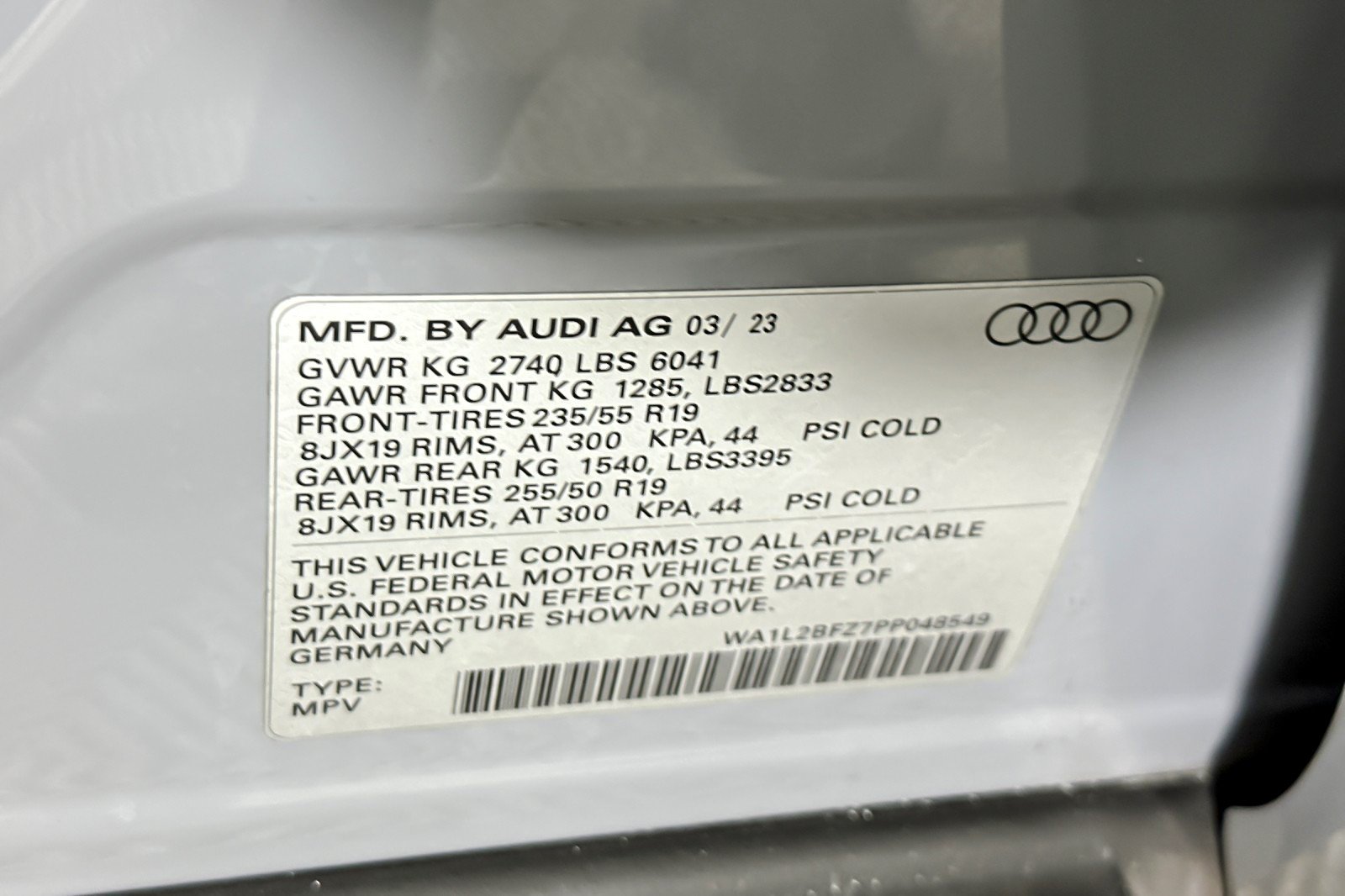 Used 2023 Pebble Gray Audi Premium Plus 50 quattro image 27