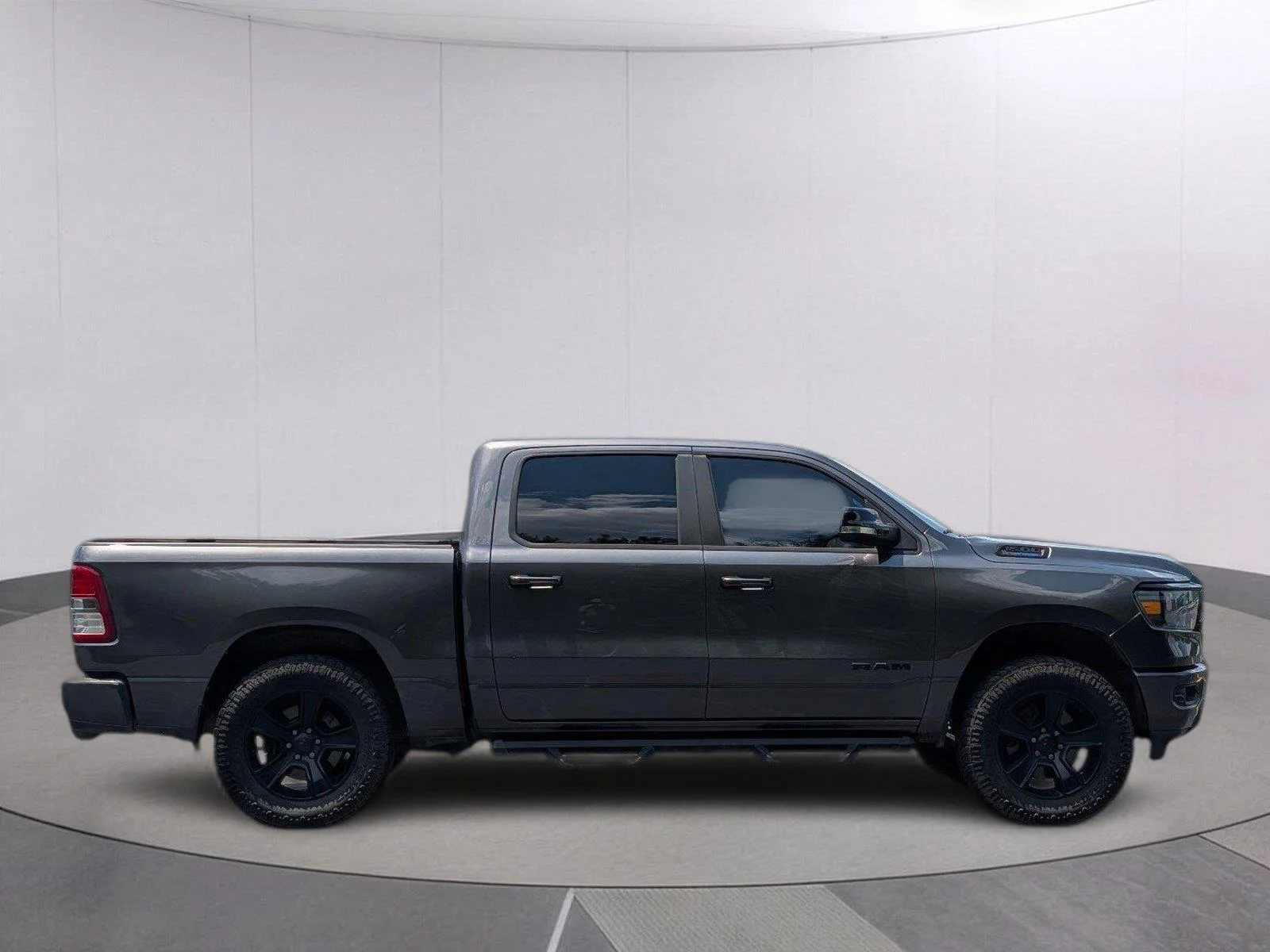 Used 2021 Granite Crystal Metallic Clearcoat Ram Big Horn image 7