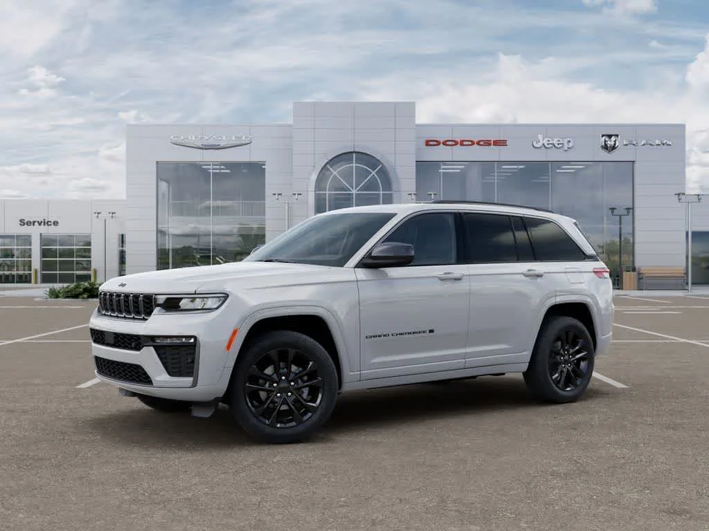 New 2026 Bright White Clear-Coat Exterior Paint Jeep Limited Reserve image 2
