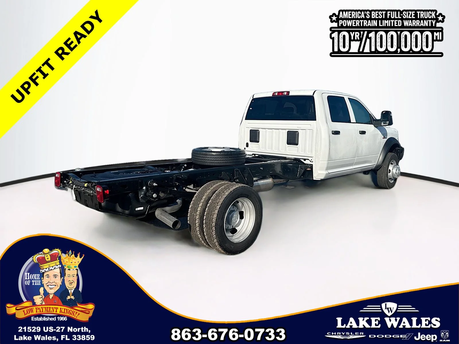 New 2026 Bright White Clear-Coat Exterior Paint RAM TRADESMAN image 6