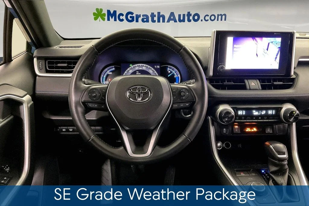 Certified Used 2023 Blue Toyota SE image 8