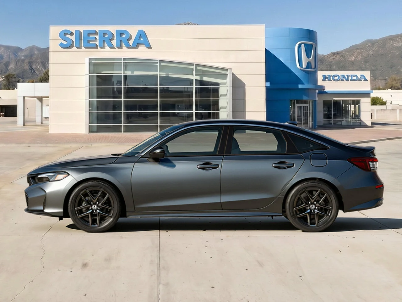 New 2026 Meteorite Gray Metallic Honda 2WD SPORT image 2