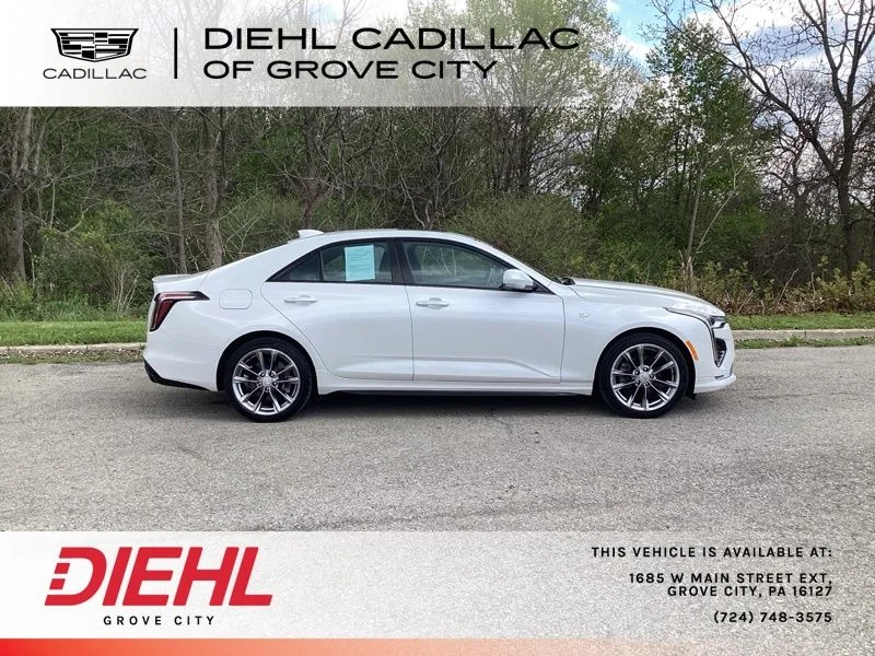 Used 2021 White Cadillac Sport image 8