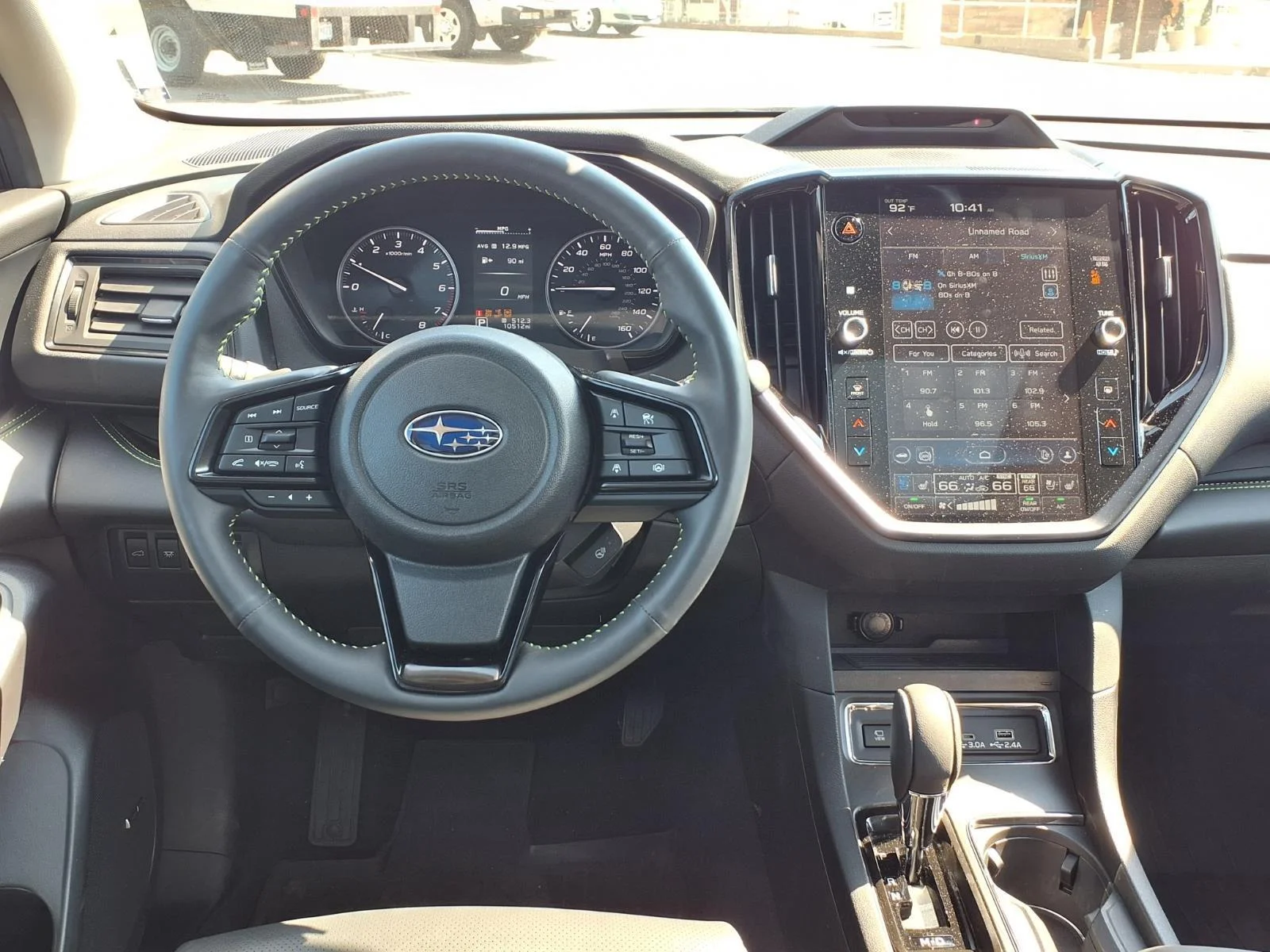 Used 2025 Crystal White Pearl Subaru Onyx Edition Touring image 5