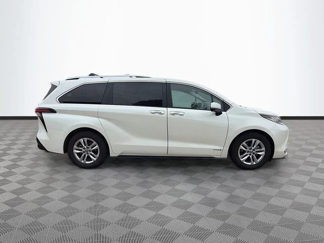 Used 2021 White Toyota Limited image 8