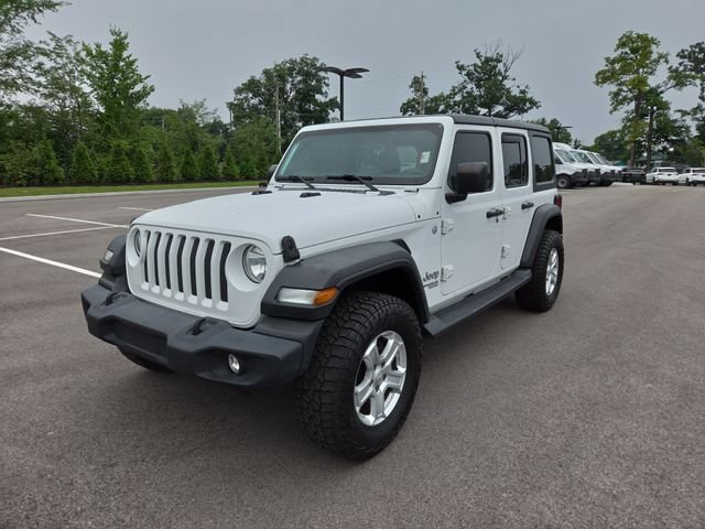 Used 2019 White Jeep Unlimited Sport S image 7