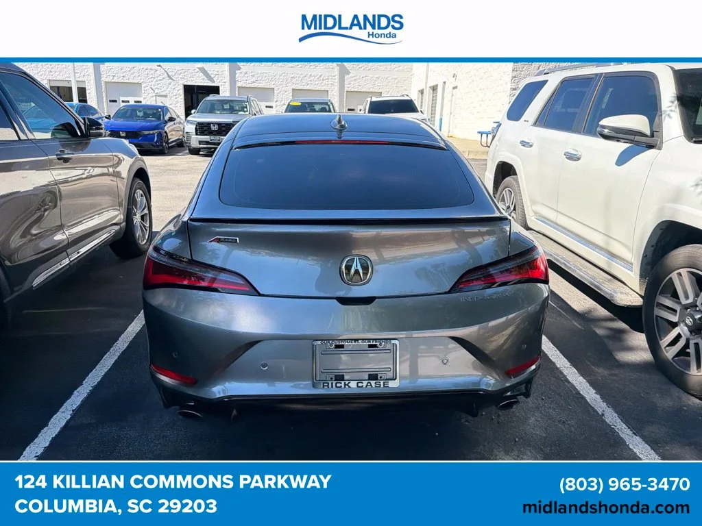Used 2024 Liquid Carbon Metallic Acura A-Spec Tech Package image 3
