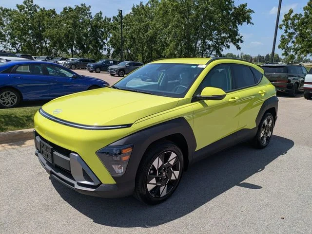 Certified Used 2024 Yellow Hyundai SEL image 3