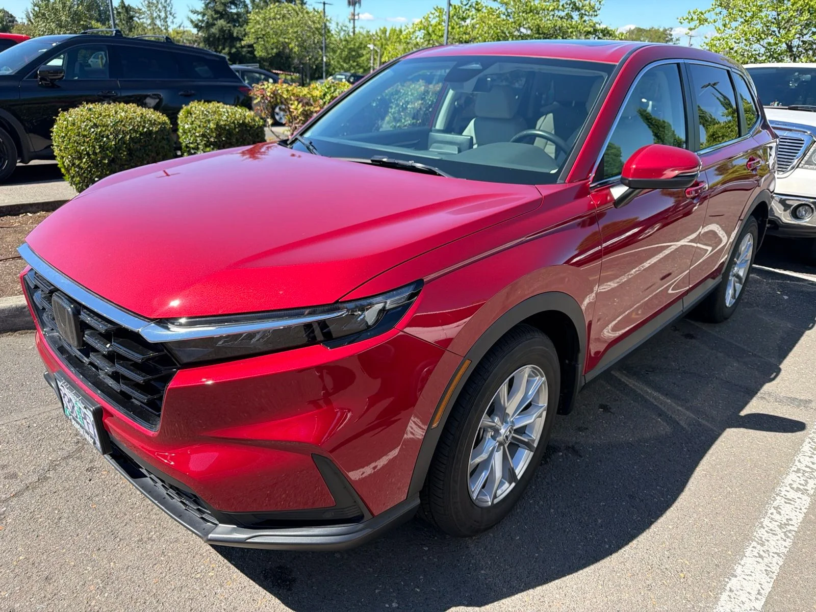 Certified Used 2023 Radiant Red Metallic Honda EX-L image 1