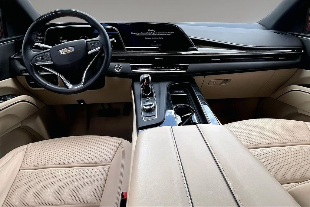 Used 2024 Red Cadillac Premium Luxury image 15