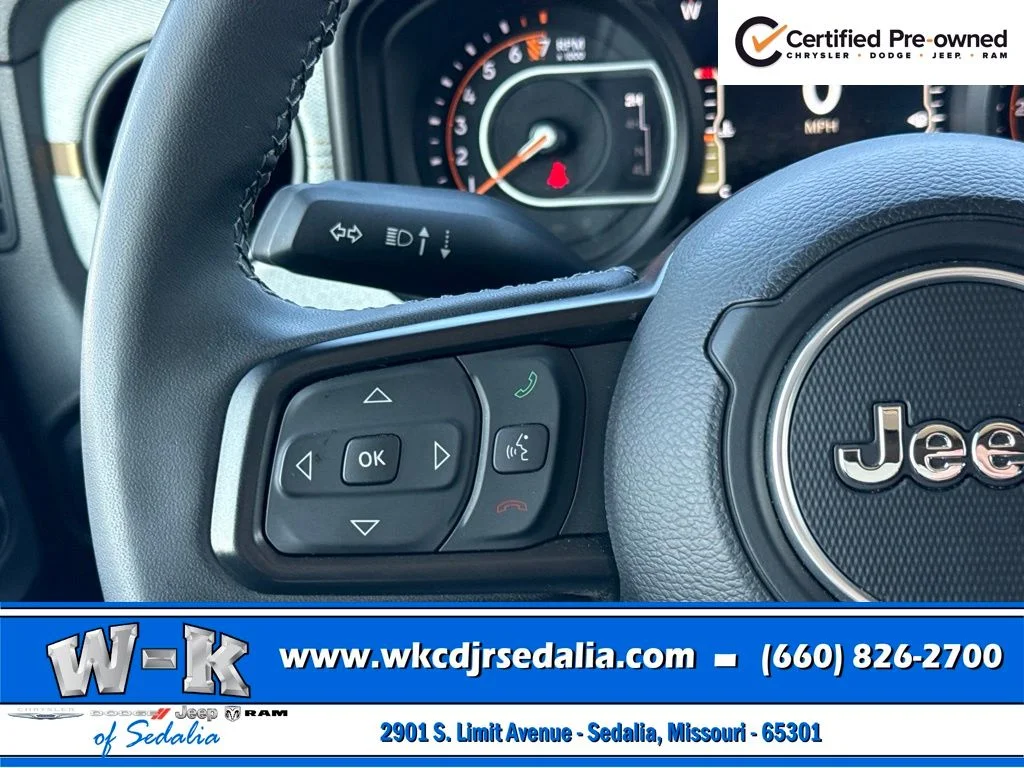 Certified Used 2025 Gray Jeep Willys image 38