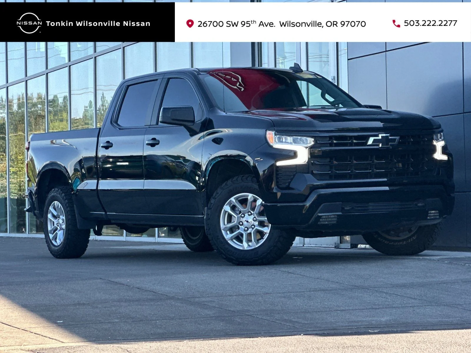 Used 2023 Black Chevrolet RST image 1