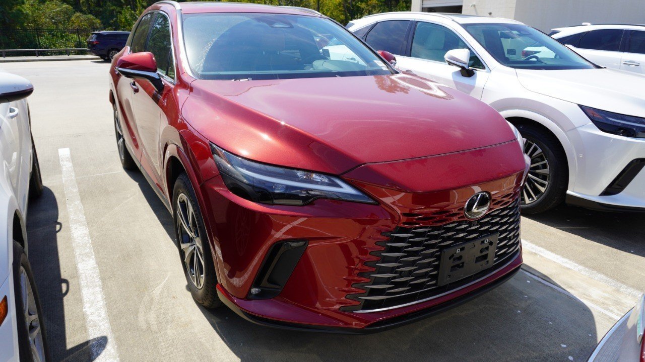 Certified Used 2025 Red Lexus RX 350 Premium image 2