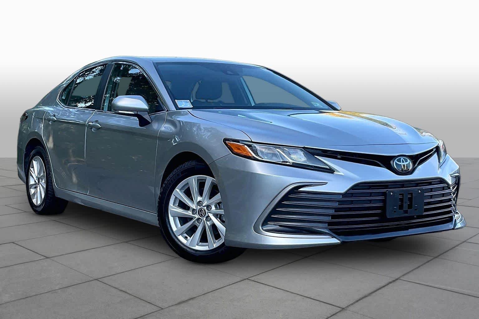 Used 2023 Celestial Silver Metallic Toyota LE image 2