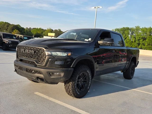 New 2026 Diamond Black Crystal Pearl-Coat Exterior Paint RAM Rebel image 3