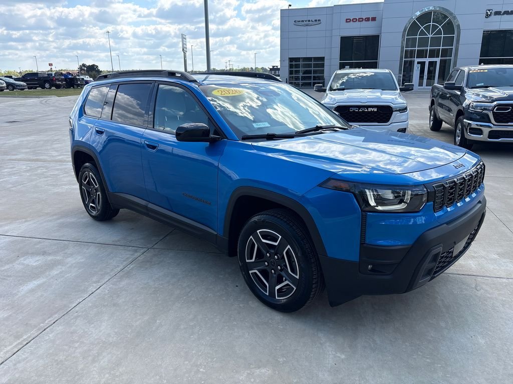 New 2026 Hydro Blue Pearl-Coat Exterior Paint Jeep Laredo image 3