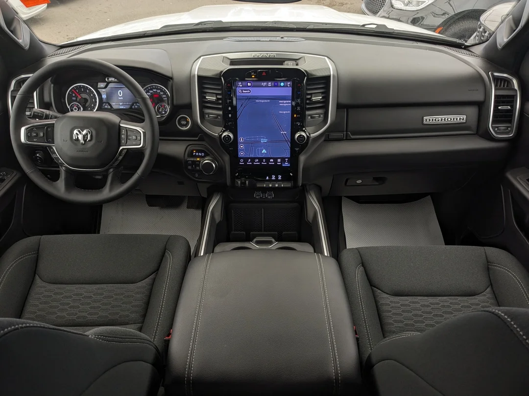 Certified Used 2025 White RAM Big Horn - - 4x4 - Night Edition - Tonneau Cover - Level II - Alpine Audio & More! image 26