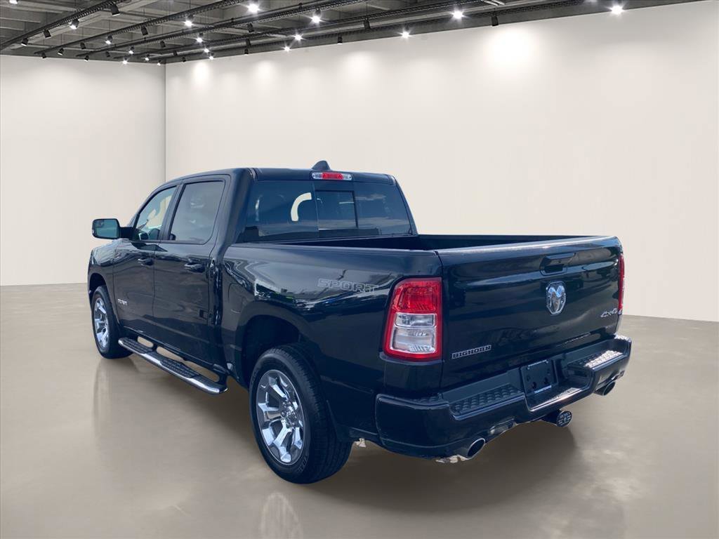 Used 2022 Diamond Black Crystal Pearlcoat Ram Big Horn image 5