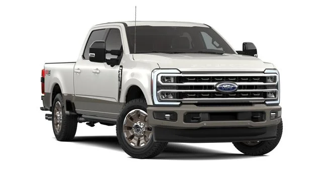 New 2026 Star White Metallic Tri-Coat Ford King Ranch image 5