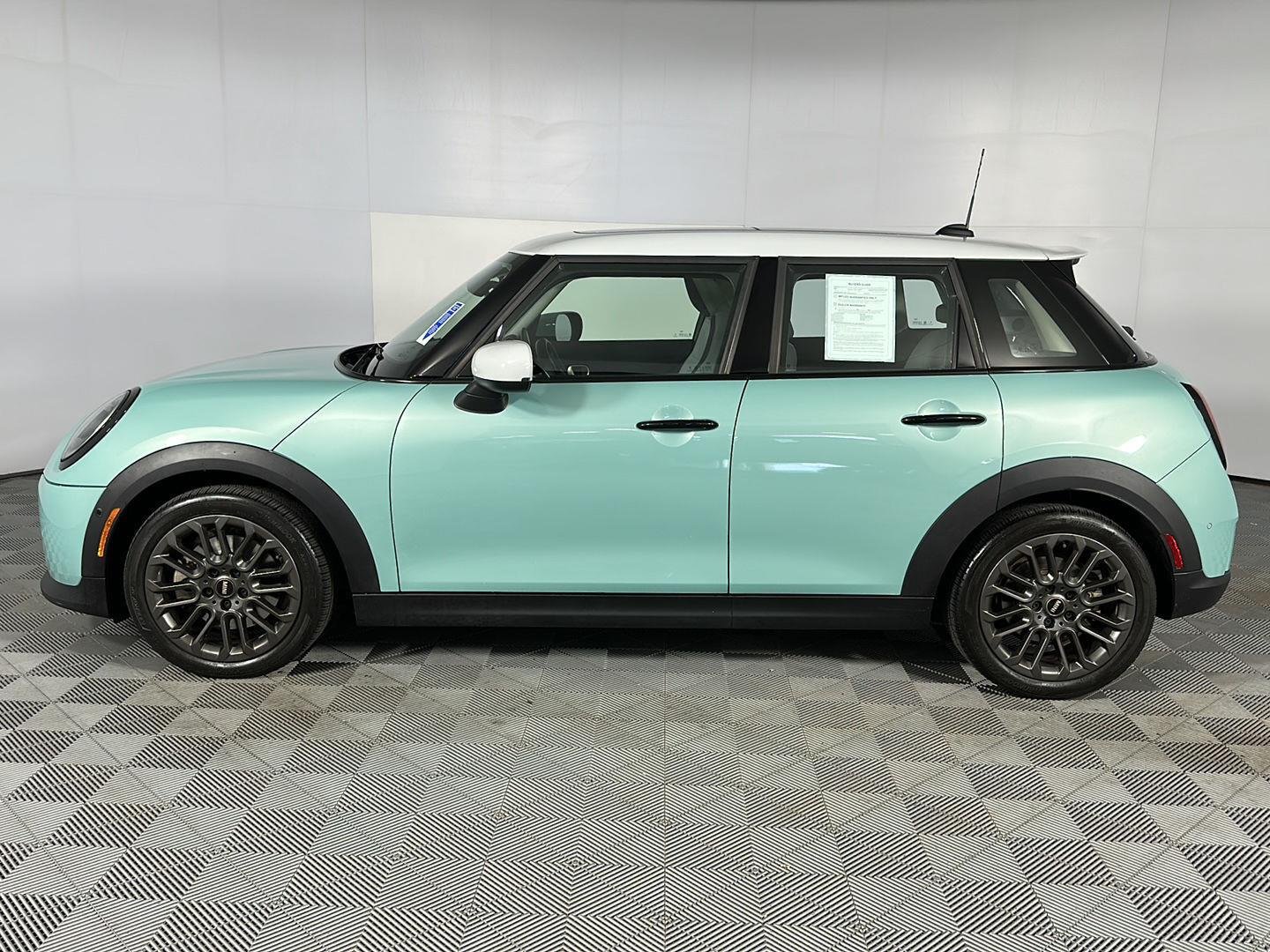 Certified Used 2025 Ocean Wave Green Metallic MINI Cooper S image 8