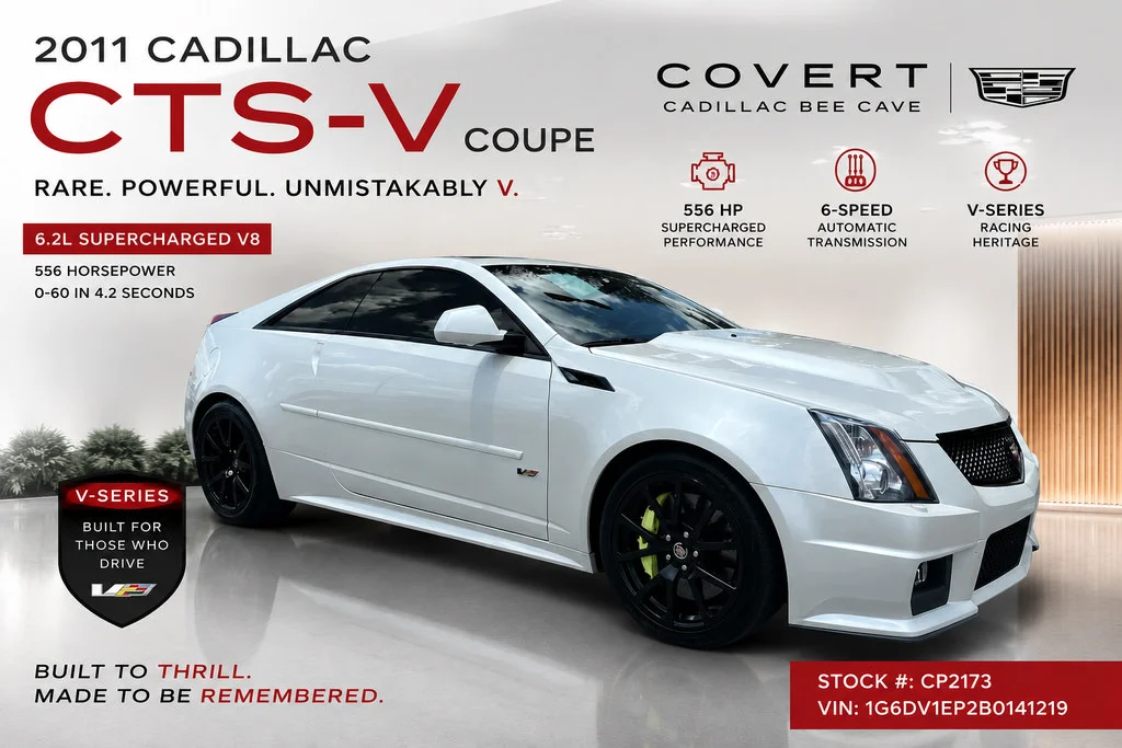 2011 Cadillac CTS-V Coupe