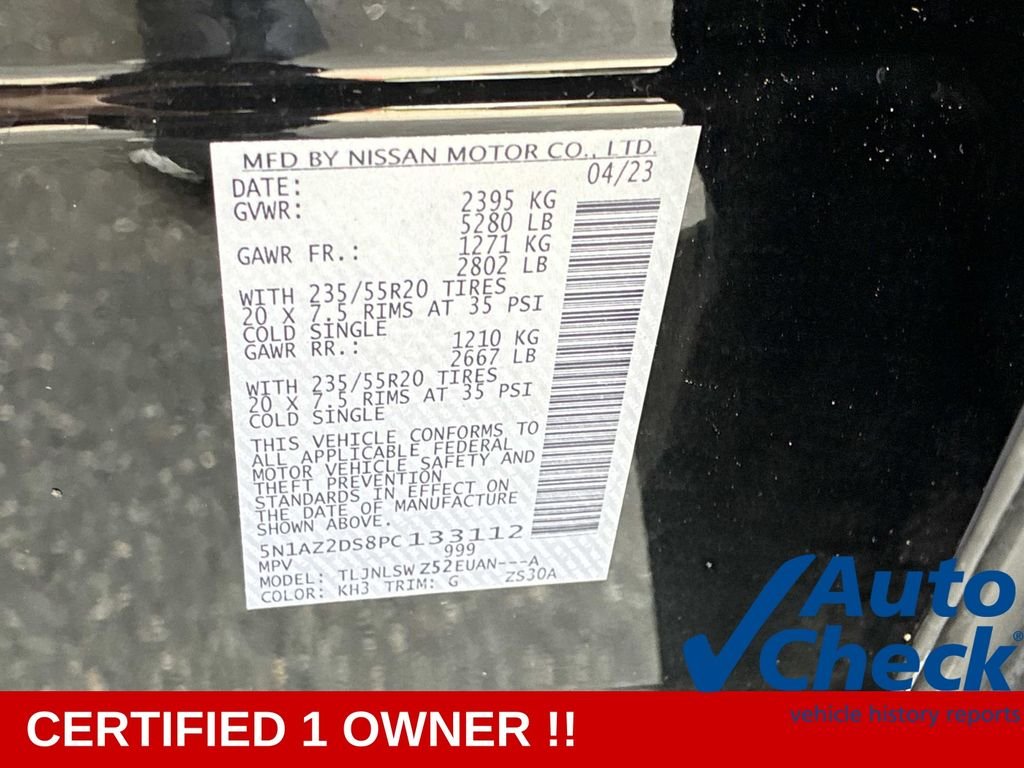 Used 2023 Black Nissan Platinum image 24