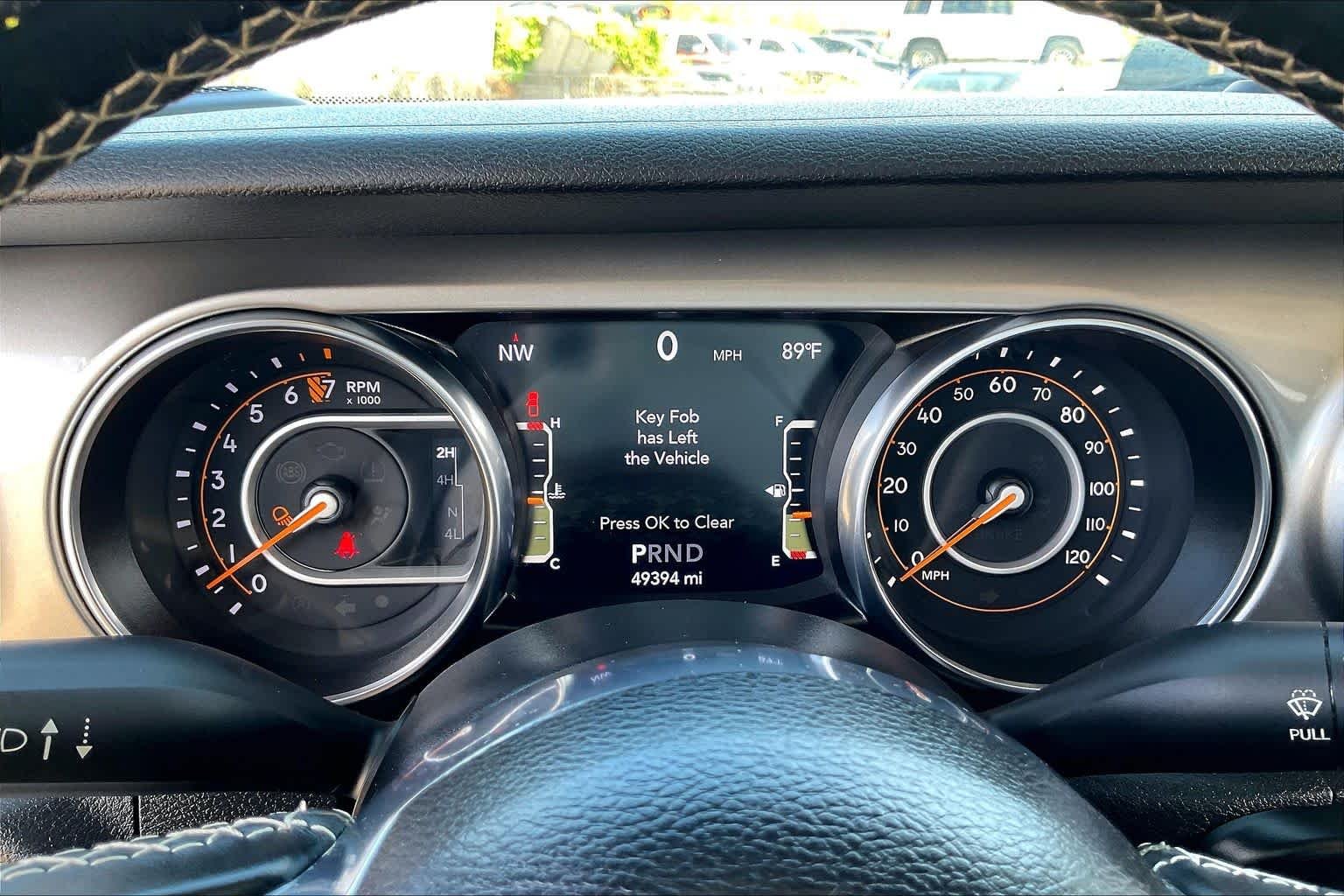 Used 2020 Bright White Clear Coat Jeep Overland image 24