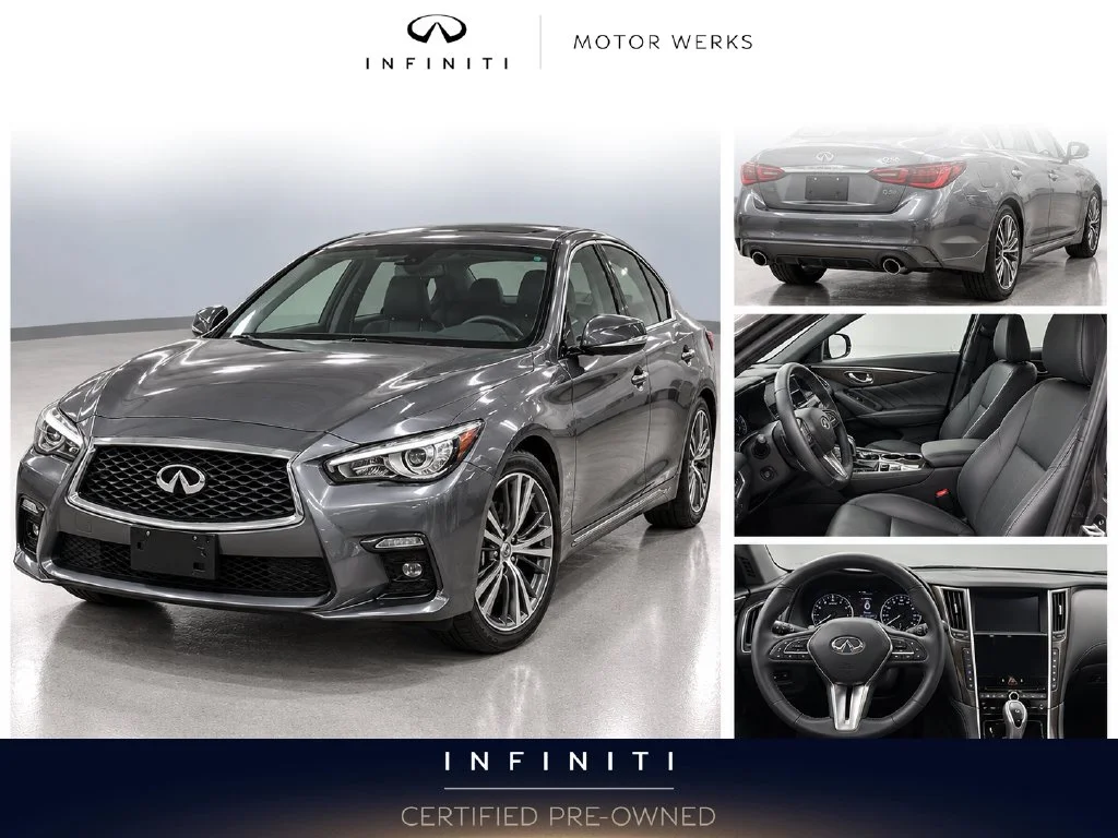 Certified Used 2023 Gray INFINITI SENSORY image 1