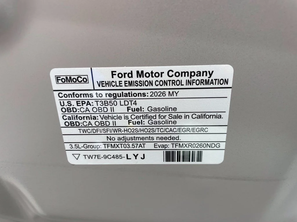 New 2026 Iconic Silver Metallic Ford XLT image 38