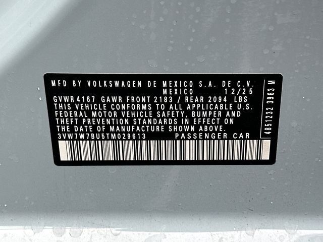 New 2026 Monument Gray Volkswagen 1.5T SE image 35