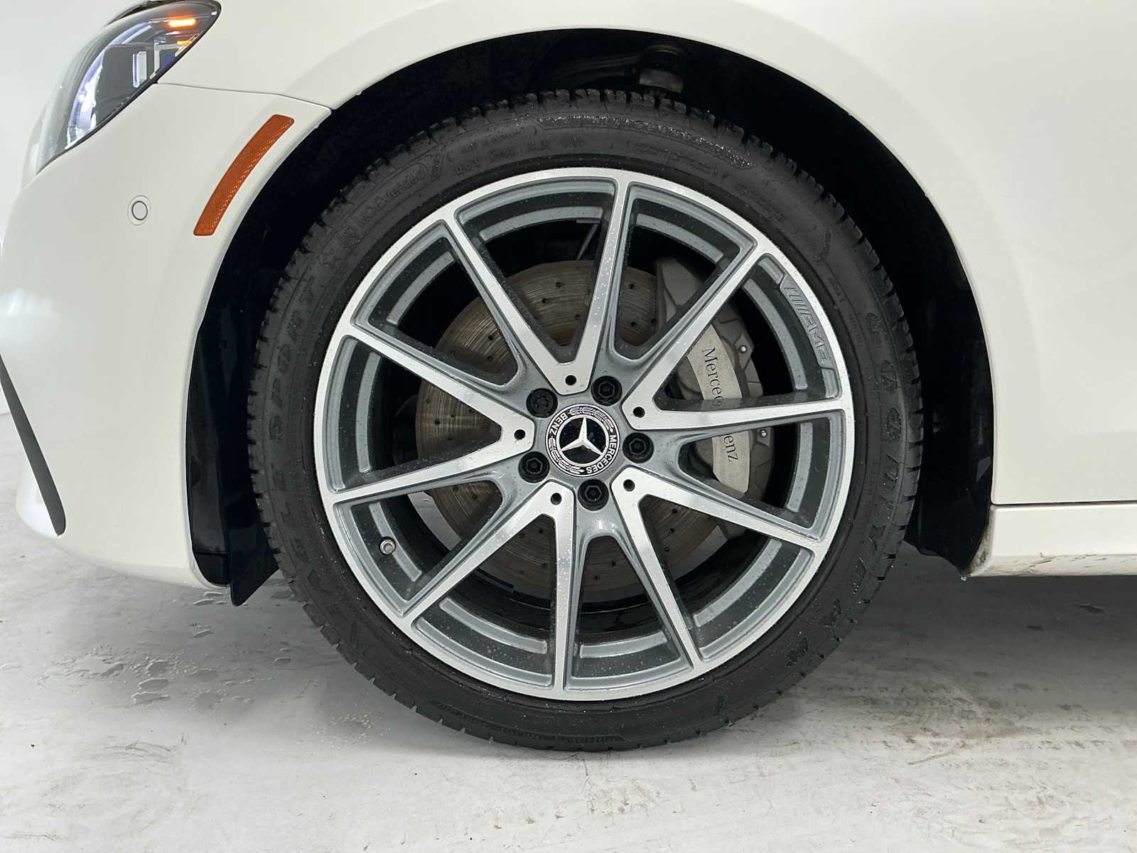 Certified Used 2022 MANUFAKTUR Diamond White Mercedes-Benz E 350 image 9