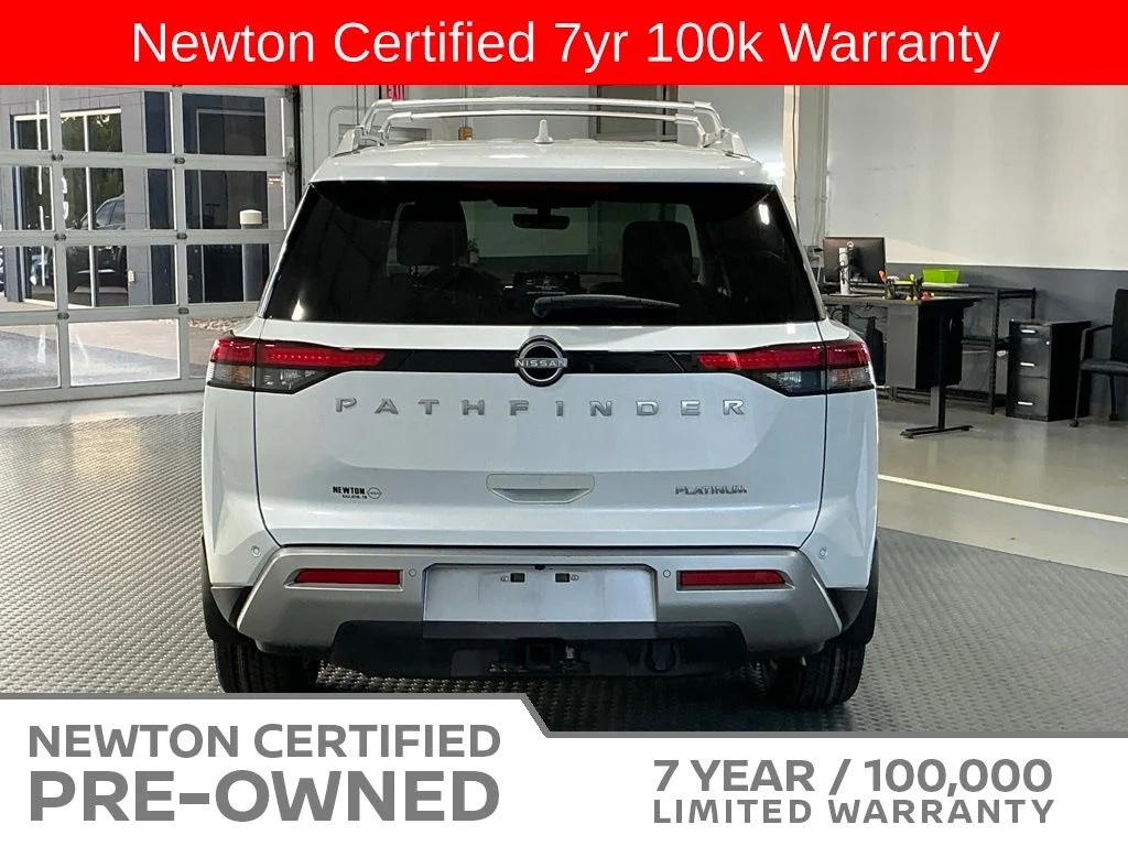 Certified Used 2025 Everest White Pearl Tricoat Nissan Platinum image 7