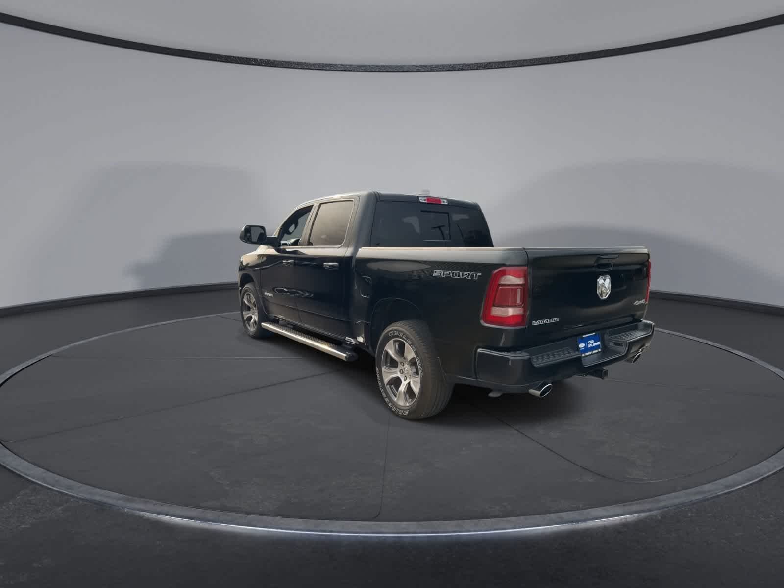 Used 2023 Diamond Black Crystal Pearlcoat Ram Laramie image 6