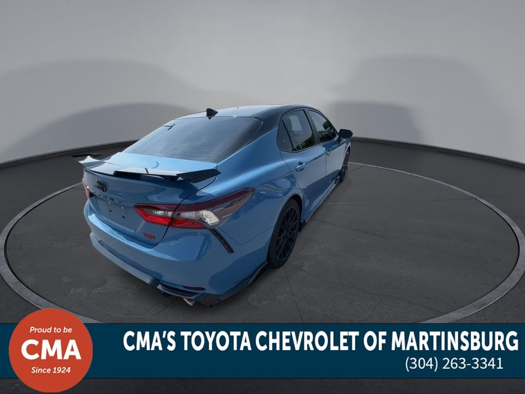 Used 2022 Calvary Blue w/Midnight Black Metallic Roof Toyota TRD V6 image 8