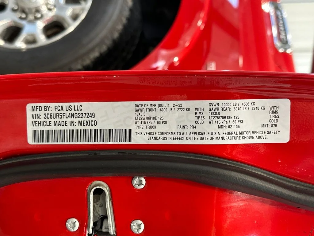 Used 2022 Red Ram Laramie image 13